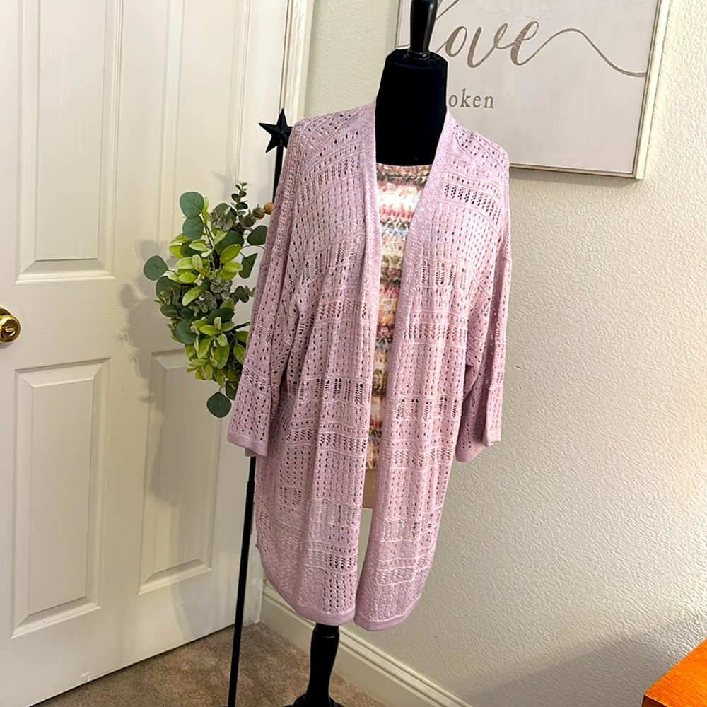 (NWT) LAVENDER CARDIGAN VERY BEAUTIFUL BUNDLE MORE THAN ONE AND SAVE